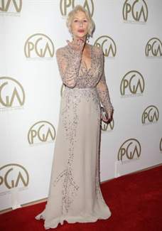 The 25th Annual Producer Guild of America Awards at The Beverly Hilton Hotel Featuring: Helen Mirren Where: Beverly Hills, California, United States When: 19 Jan 2014 Credit: FayesVision/WENN.com