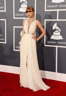 arrives at the 55th Annual GRAMMY Awards at Staples Center on February 10, 2013 in Los Angeles, California.